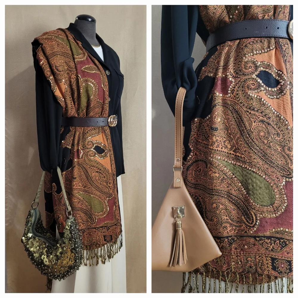 Morrocan Shawl / Scarf - Picture 6 of 9